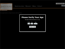 Tablet Screenshot of bartenura.com
